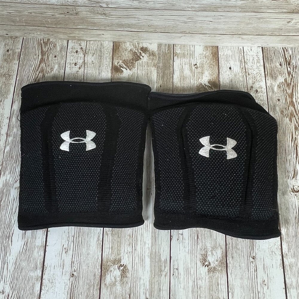 UNDER ARMOUR UA Women's Black One Size Athletic Sports Volleyball Knee Pads